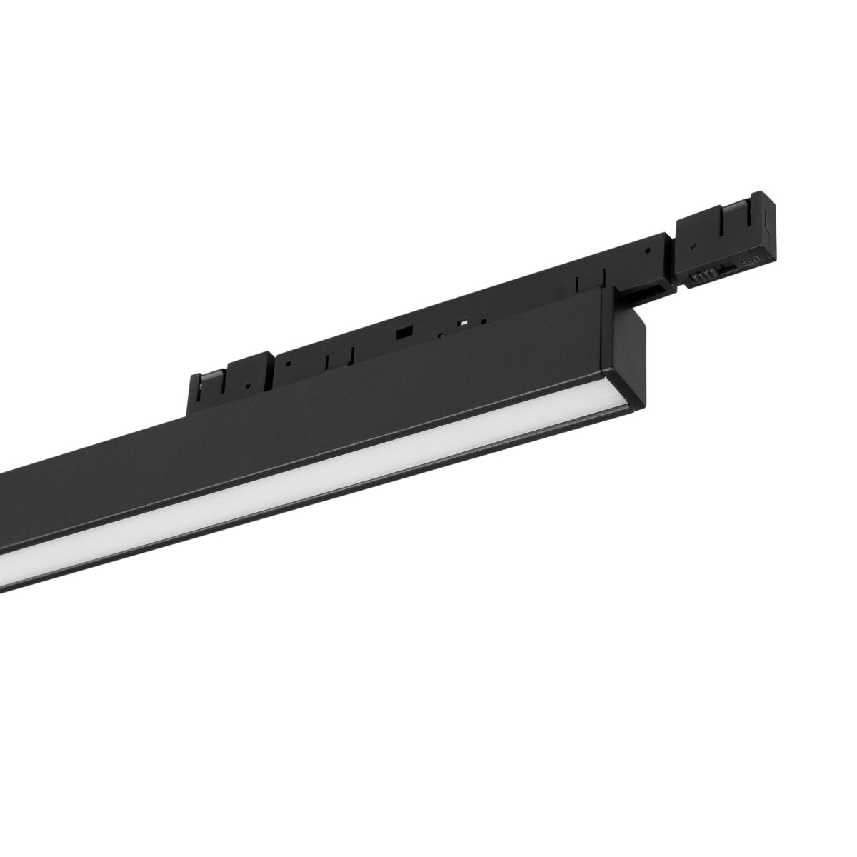 Трековый магнитный светильник MAG-MICROCOSM-FLAT-L300-10W Warm3000 (BK, 100 deg, 24V) (IP20 Металл) 051773