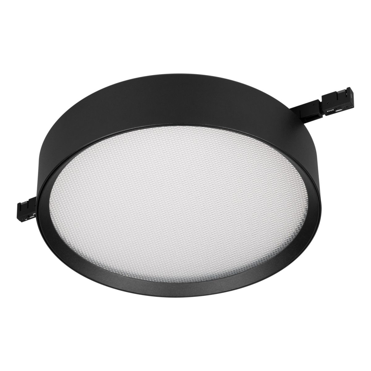 Трековый магнитный светильник MAG-MICROCOSM-RONDO-R150-15W Warm3000 (BK, 90 deg, 24V) (IP20 Металл) 051777