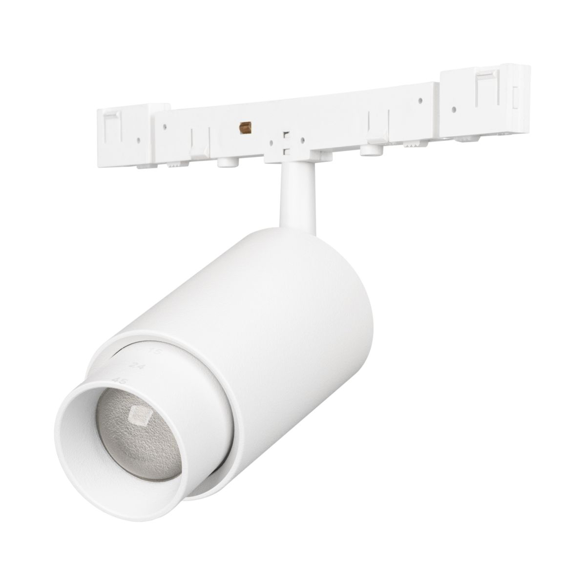 Трековый магнитный светильник MAG-MICROCOSM-SPOT-ZOOM-R30-2W Day4000 (WH, 15-45 deg, 24V) (IP20 Металл) 051803