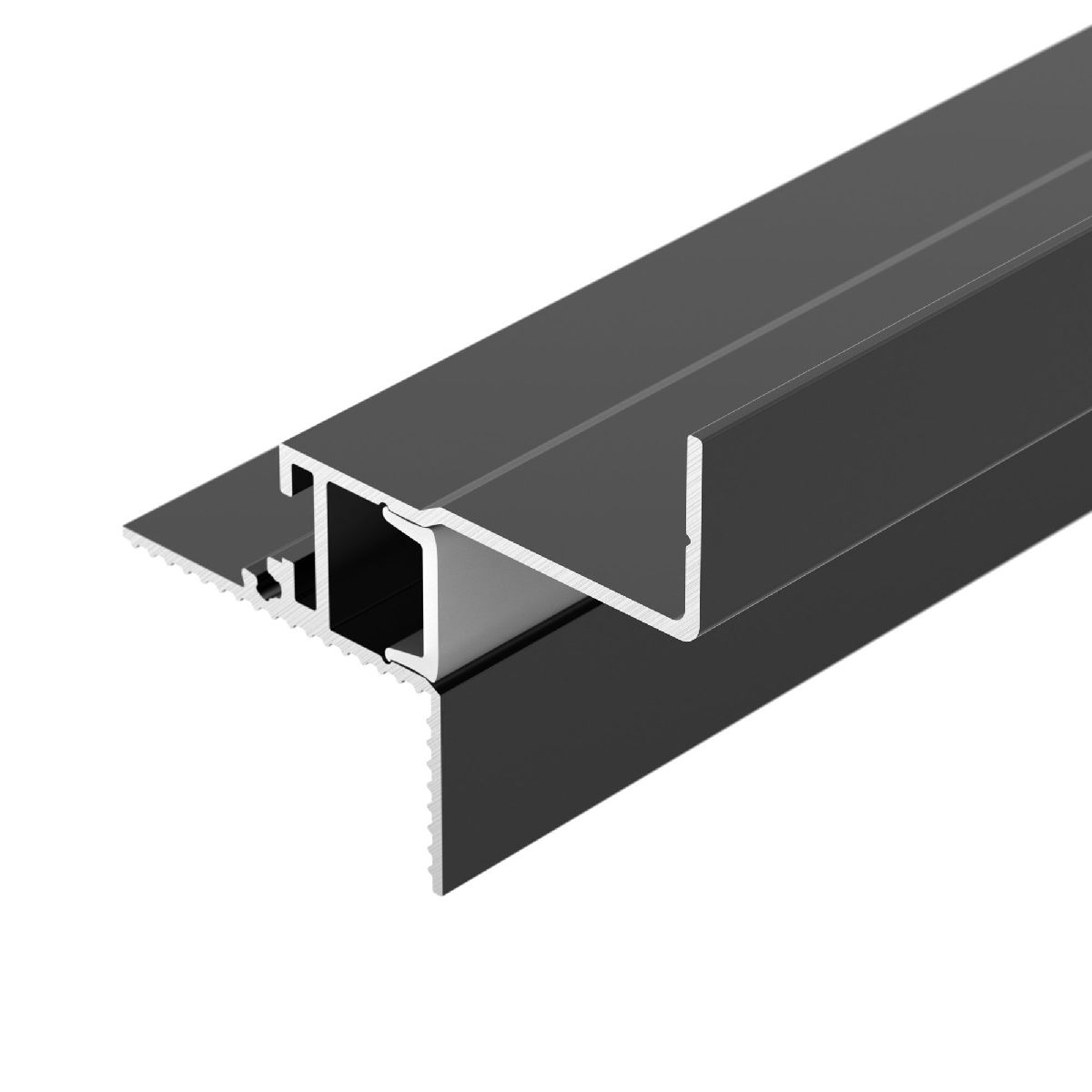 Алюминиевый профиль СEIL-S12-SHADOW-20-SIDE-3000 ANOD BLACK 052226