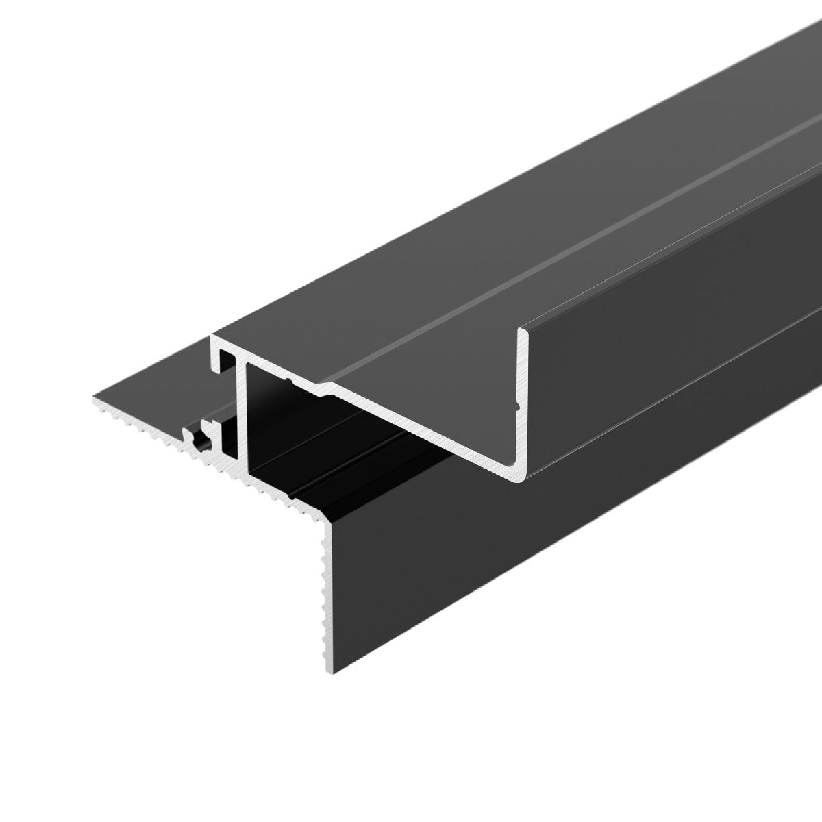 Алюминиевый профиль СEIL-S12-SHADOW-20-SIDE-3000 ANOD BLACK 052226