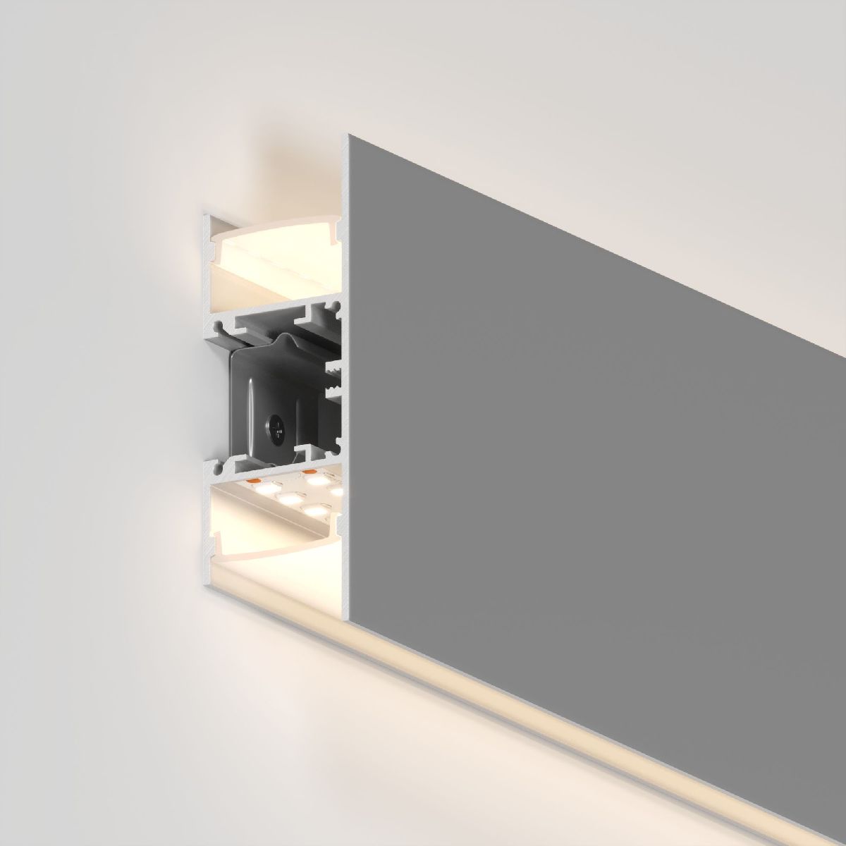 Алюминиевый профиль WALL-2575-DUAL-2000 ANOD 052513