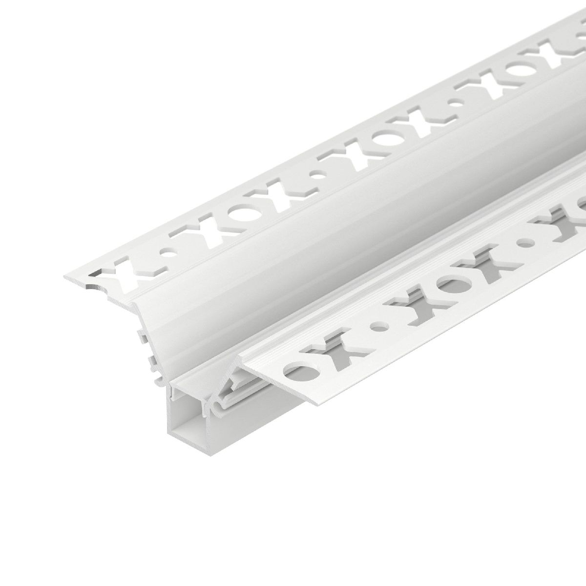 Алюминиевый профиль COMFORT10-V-FANTOM-2000 WHITE 052538