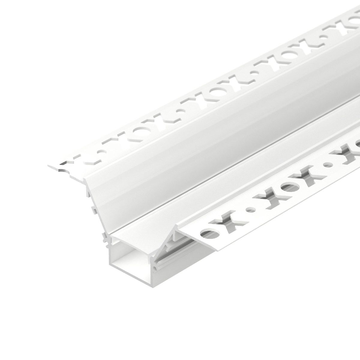 Алюминиевый профиль COMFORT21-V-FANTOM-2000 WHITE 052543