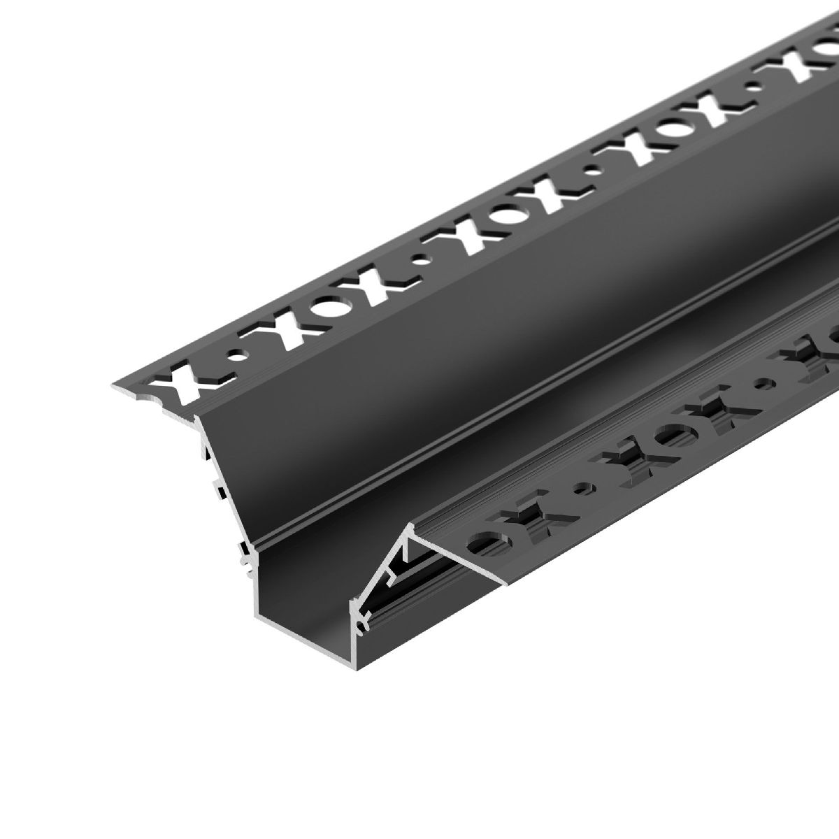 Алюминиевый профиль COMFORT21-V-FANTOM-2000 BLACK 052544