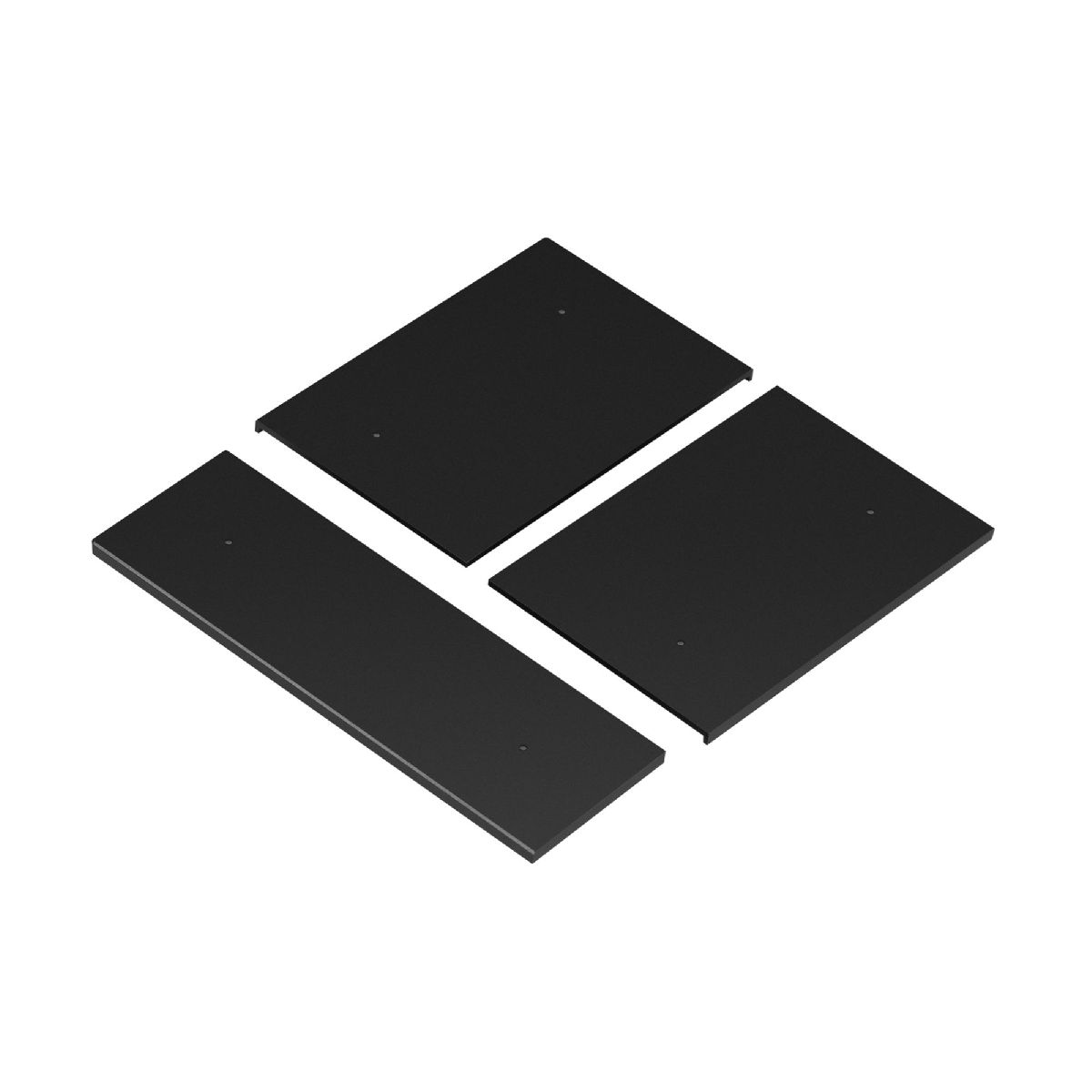 Накладка панели KNX-23-3G-SUF Black (Backlightless) 052876