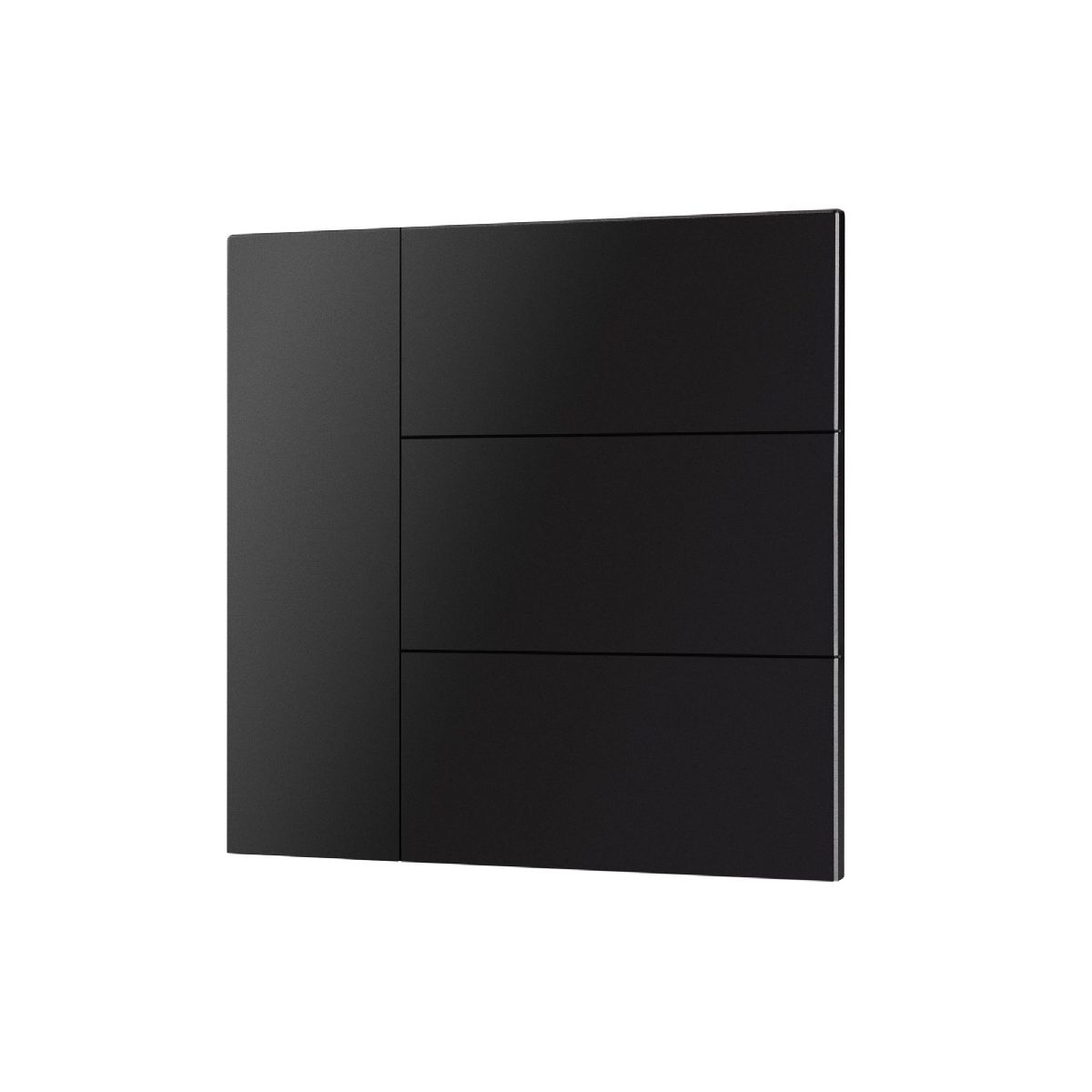 Накладка панели KNX-23-4G-SUF Black (Backlightless) 052878