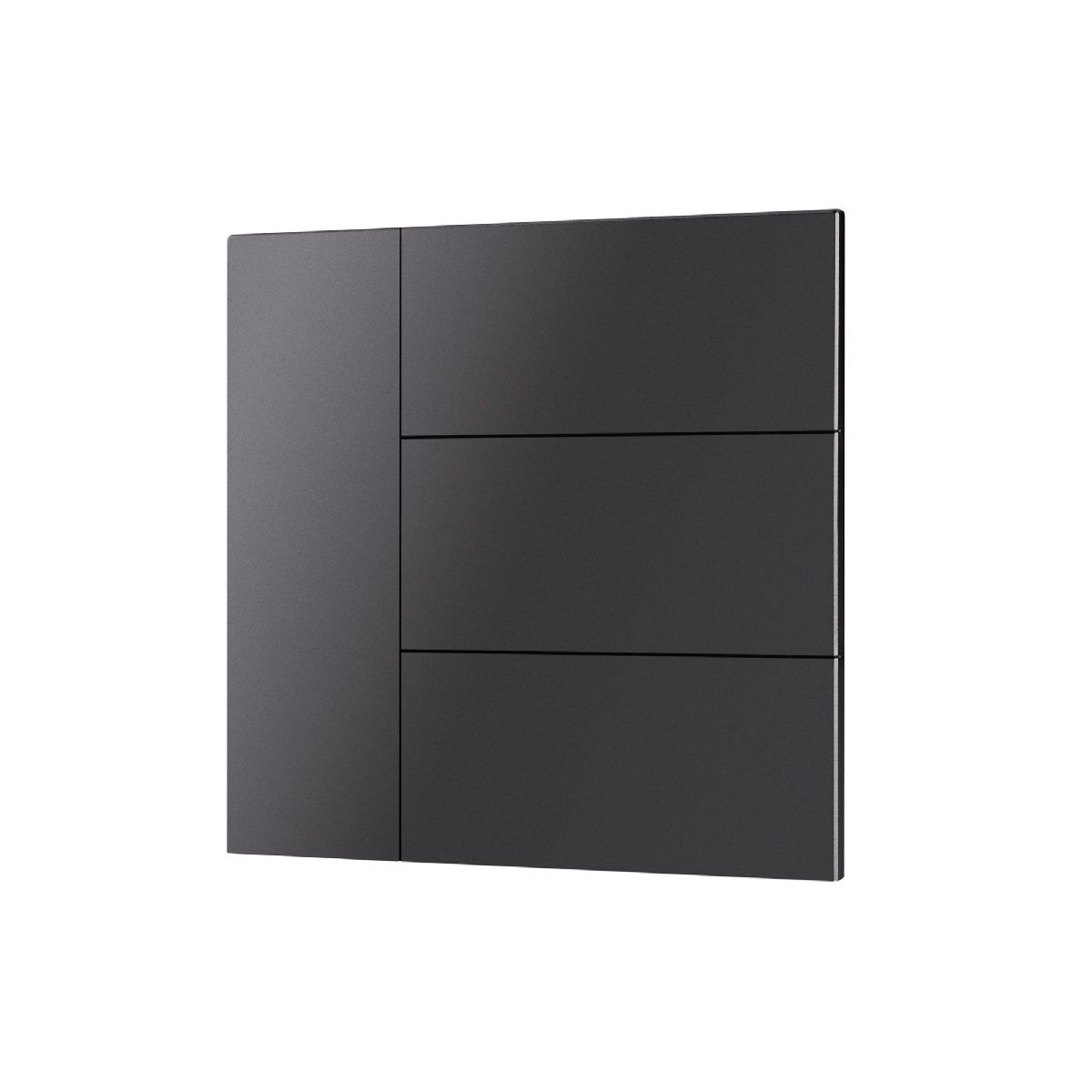 Накладка панели KNX-23-4G-SUF Dark Grey (Backlightless) 052879