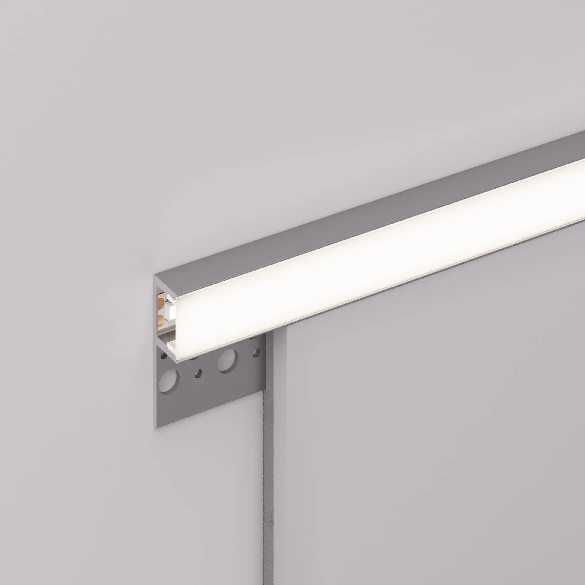 Алюминиевый профиль ARH-DECORE-S12-LINE-EDGE-3000 ANOD 052994