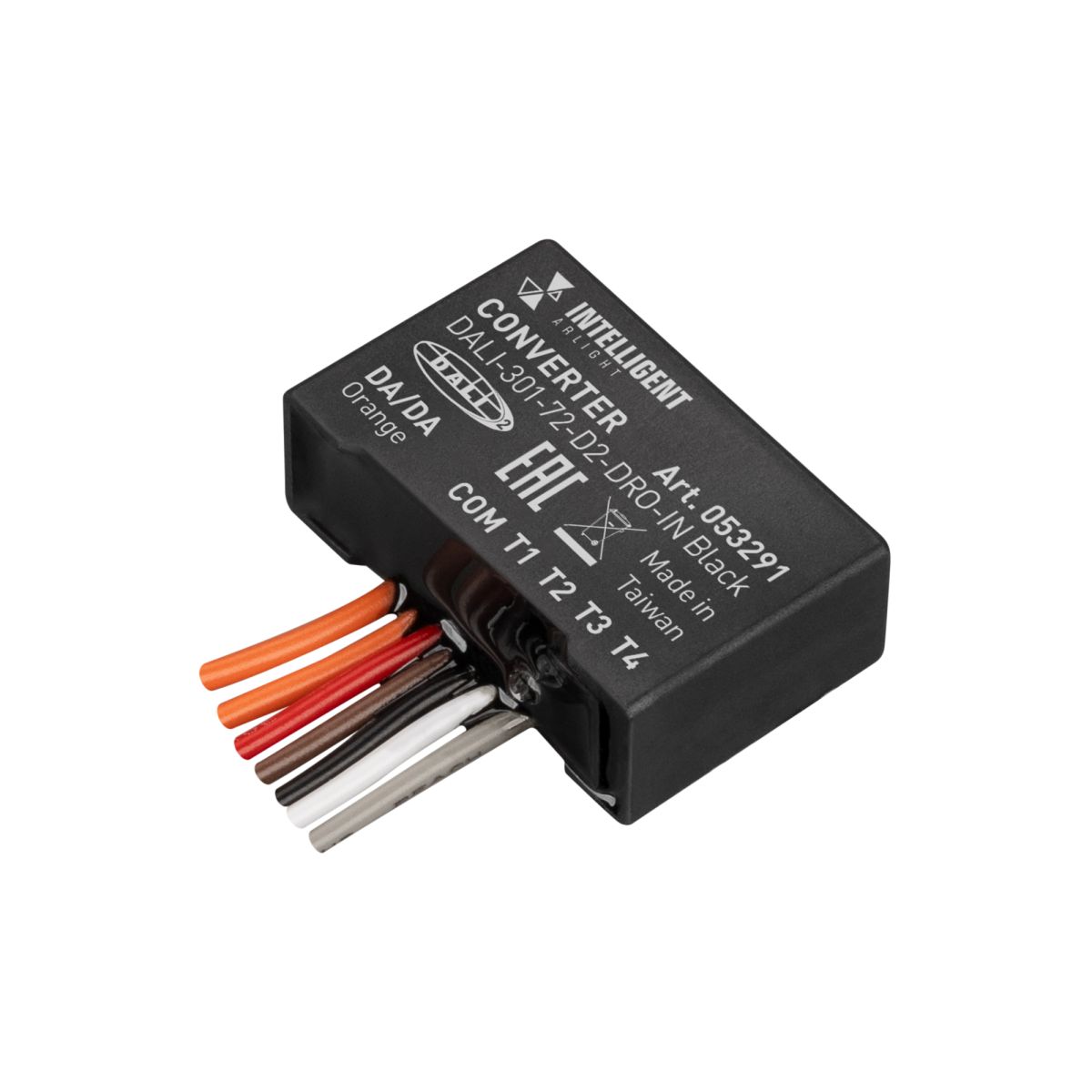 Конвертер DALI-301-72-D2-DRO-IN Black (BUS) (IARL, Пластик) 053291