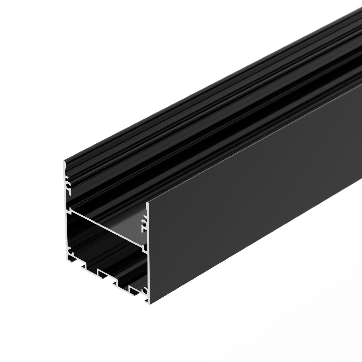 Алюминиевый профиль LINE-M-5050-2000 BLACK 053403
