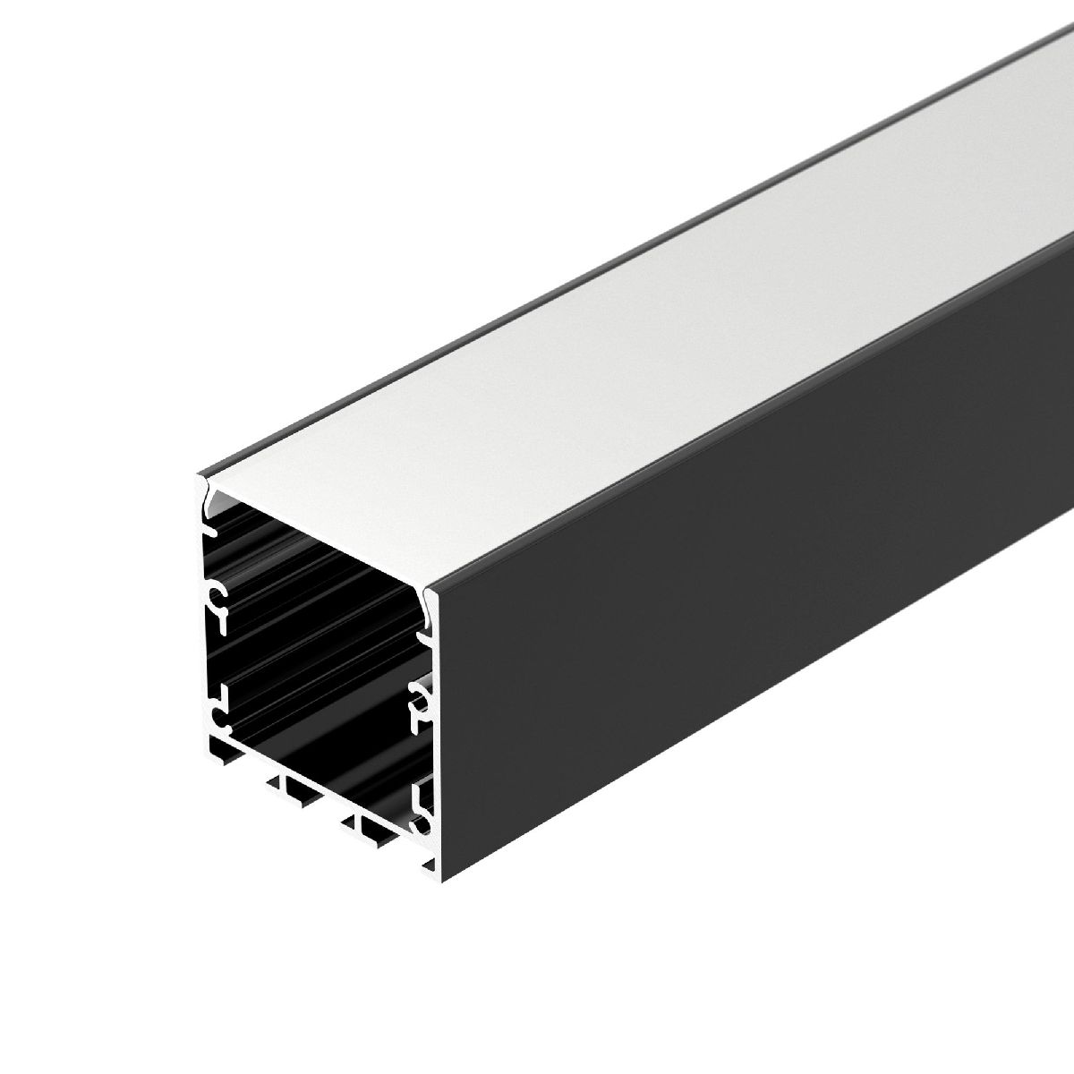 Алюминиевый профиль LINE-M-3535-2500 BLACK 053424