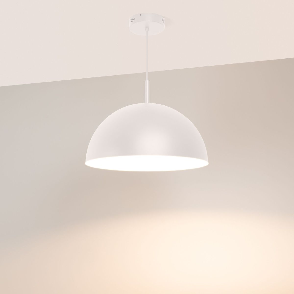 Подвесной светильник SP-ALUME-D500xH1500-20W MIX (WH,120 deg, 230V) 053810