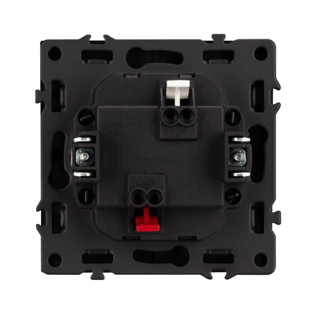 Выключатель 1 кл подсветка софт-тач черный оникс SWT-MK01-SFPL-L-BK (250V, 10A) 054258(1)