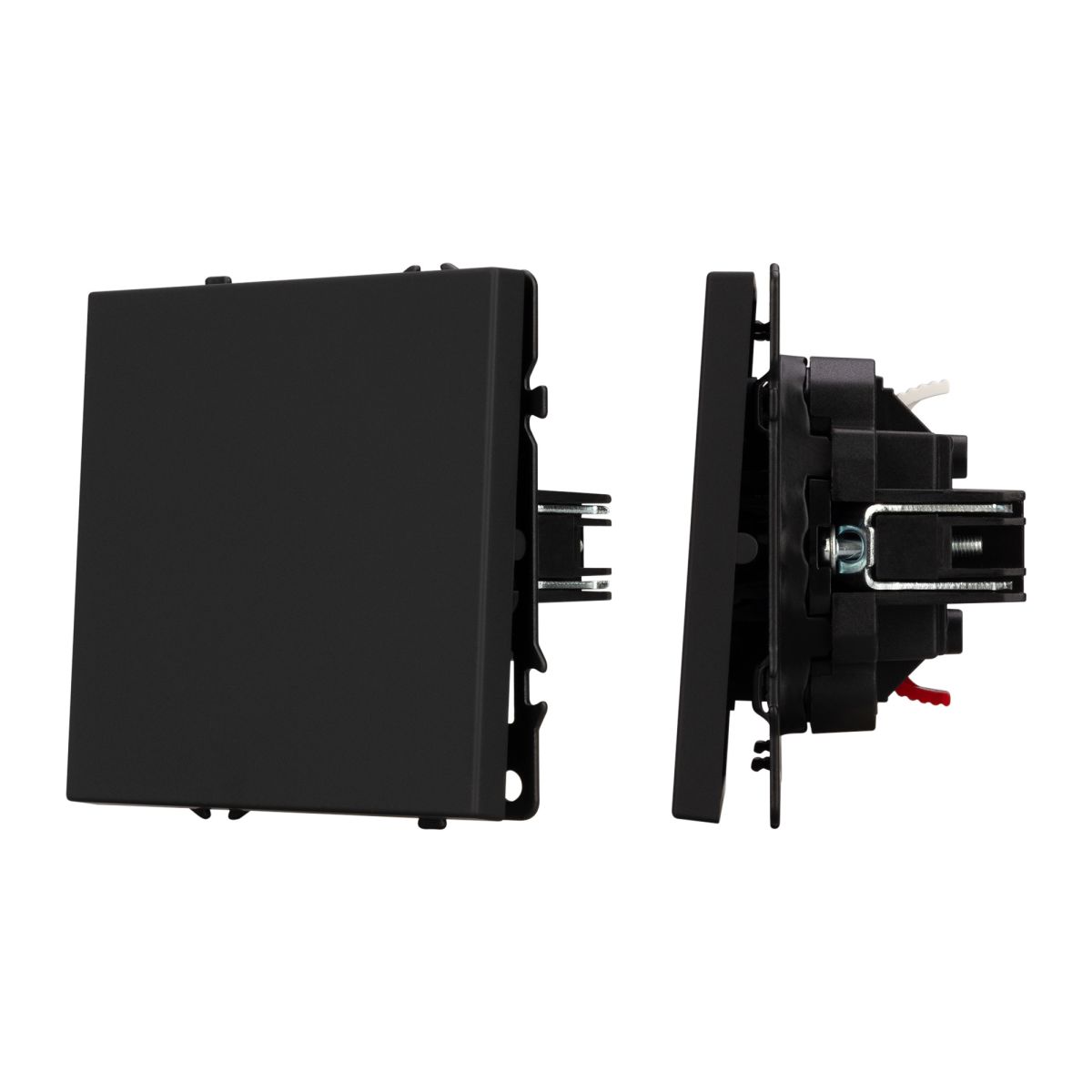 Механизм звонкового выключателя SWT-NOBE-MKR1-SFPL-BK (230V, 10A) (Черный оникс) 054270(1)