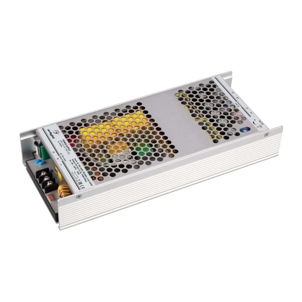 Блок питания ATS-LG-24-750-PFC (24V, 31.3A, 750W) (IP20 Сетка) 054376