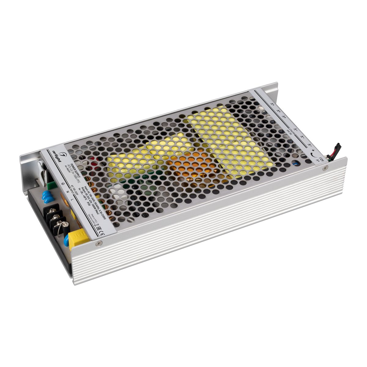 Блок питания ATS-LG-24-1000-PFC (24V, 42A, 1000W) (IP20 Сетка) 054377