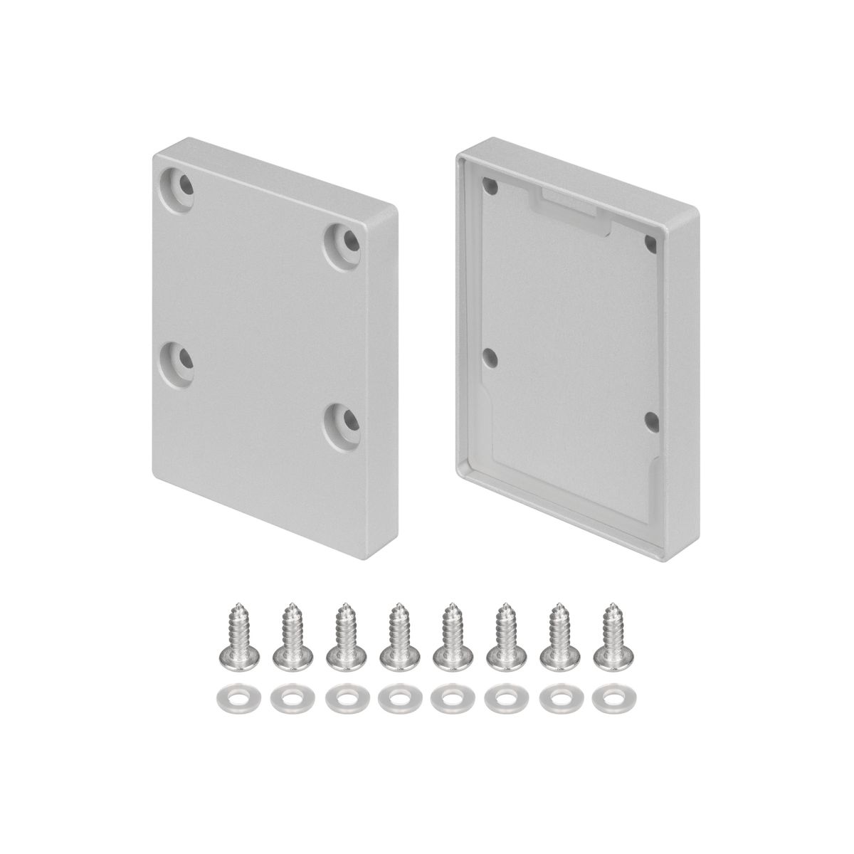 Заглушка IP-LINE-4050 SILVER глухая (Металл) 055285