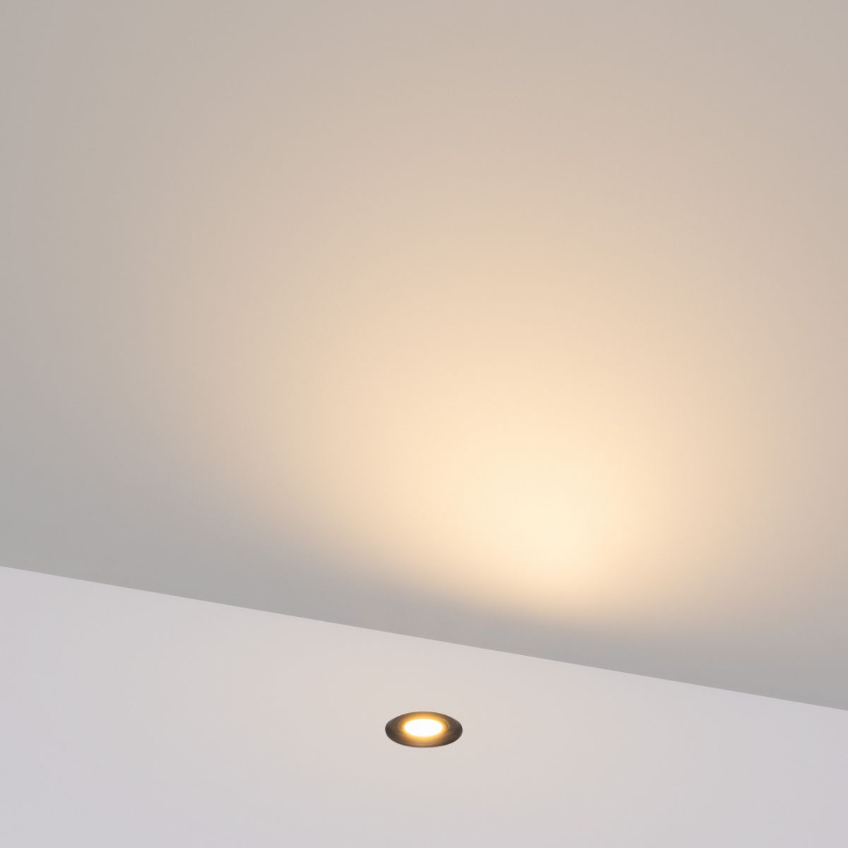 Ландшафтный светильник ART-PELURU-GROUND-R23-1W Warm3000 (GR, 100 deg, 24V) (IP67 Металл) 057831
