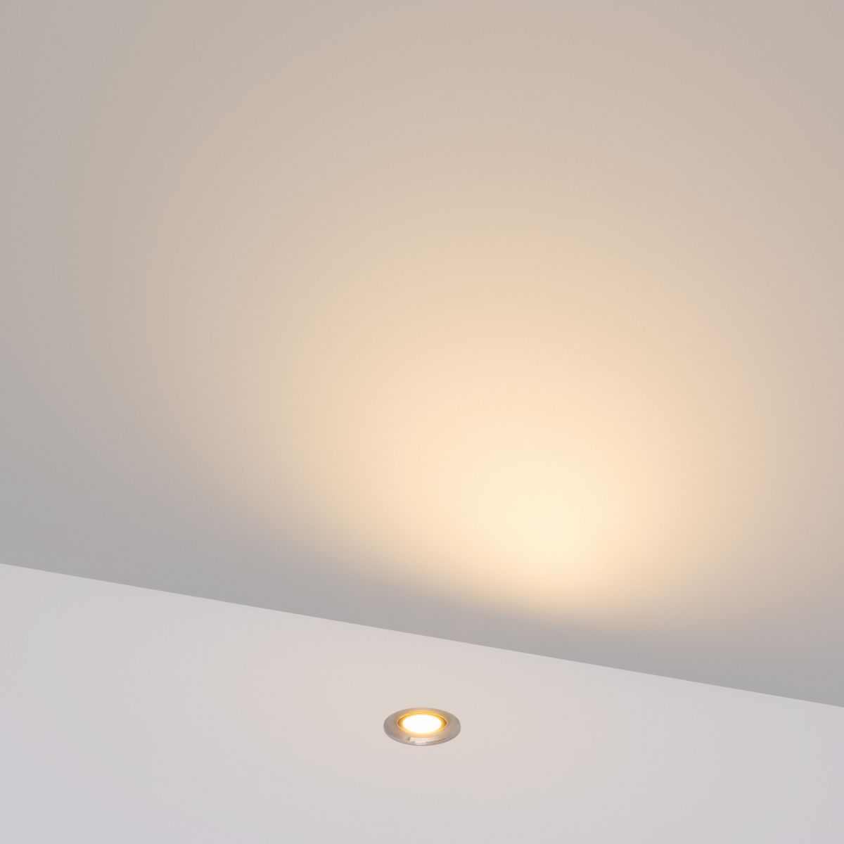 Ландшафтный светильник ART-PELURU-GROUND-R23-1W Warm3000 (SL, 100 deg, 24V) (IP67 Металл) 057833