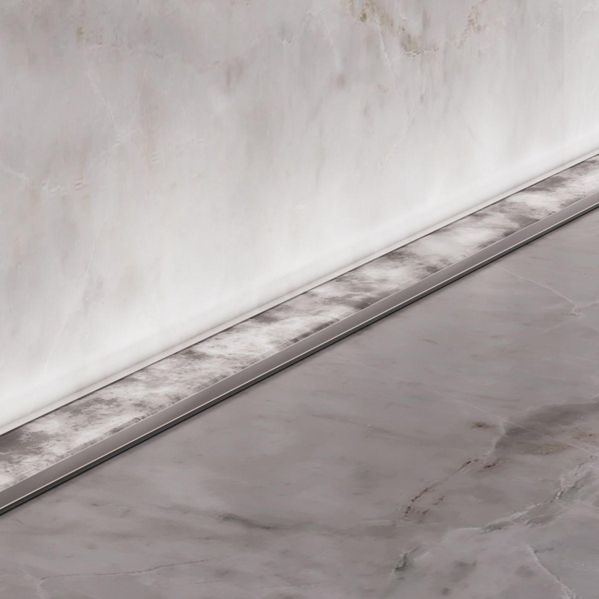 Экран LINE-2000 MARBLE GREY (Пластик) 058283
