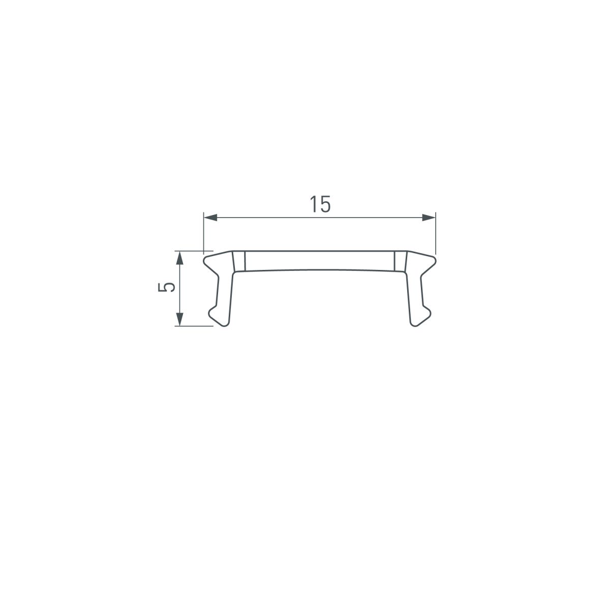 Экран LINE-2000 NARROW WHITE (Пластик) 058284