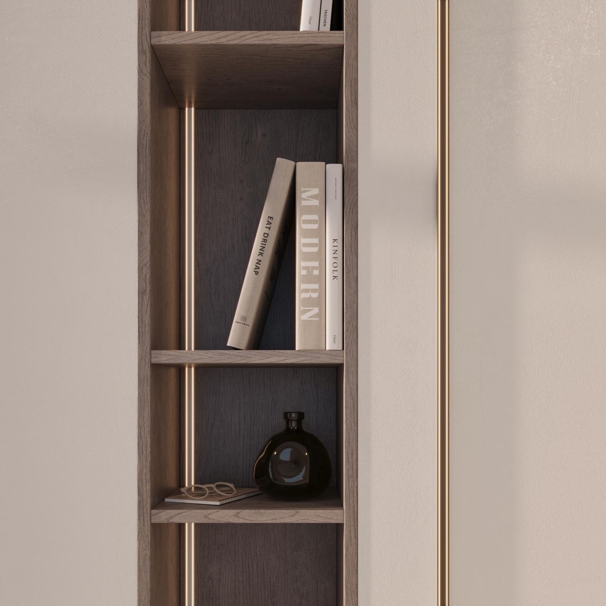 Экран LINE-2000 NARROW BLACK (Пластик) 058285