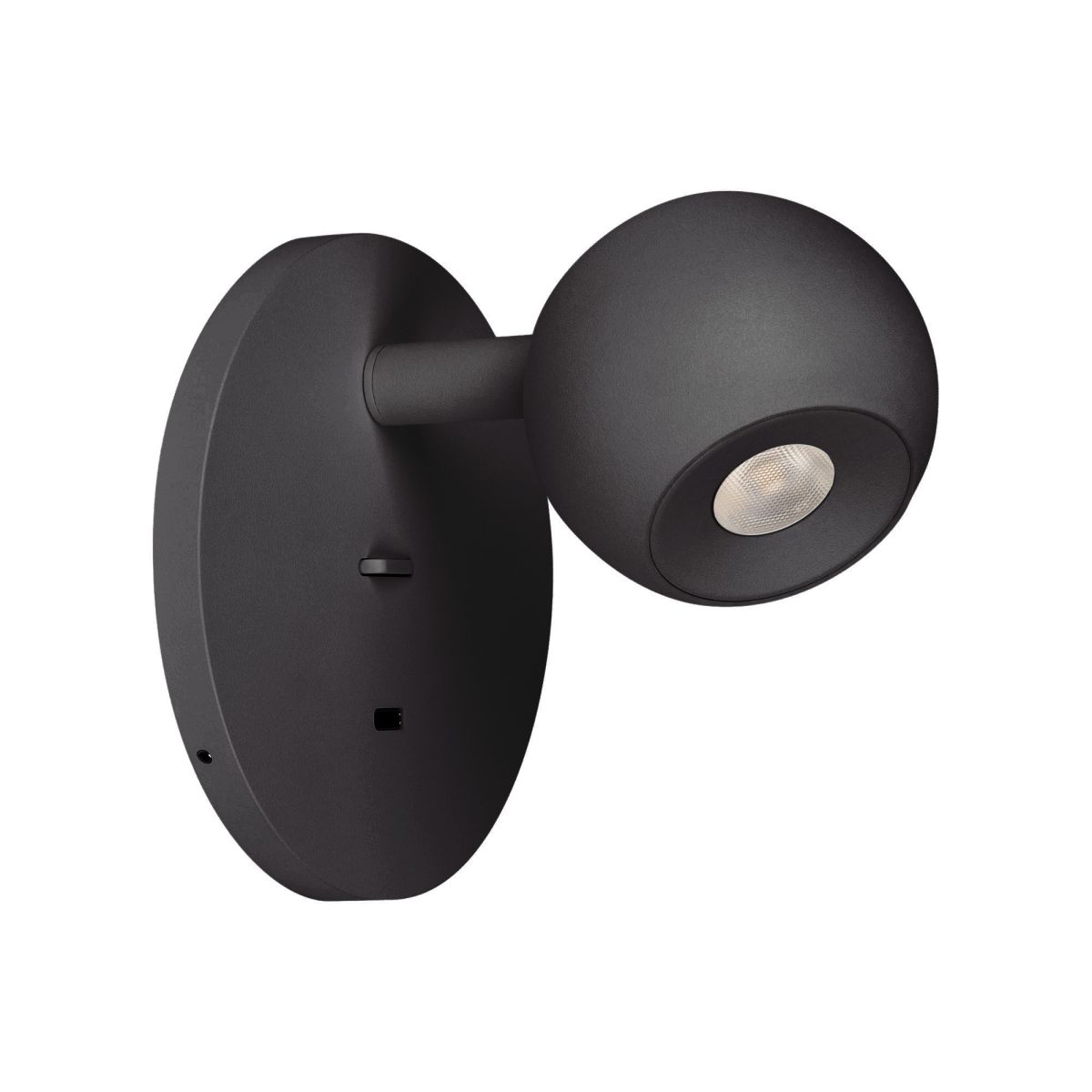 Настенный светильник SP-OTTORI-WALL-CHARGE-6W Warm3000 (BK, 30 deg, 230V, USB-C) (IP20 Металл) 058480