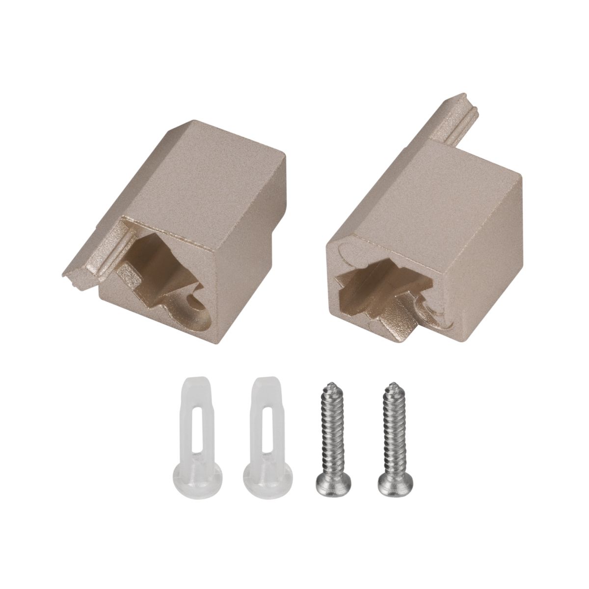 Заглушка SL-KANT-H10-SQUARE CHAMPAGNE GOLD (Пластик) 059036