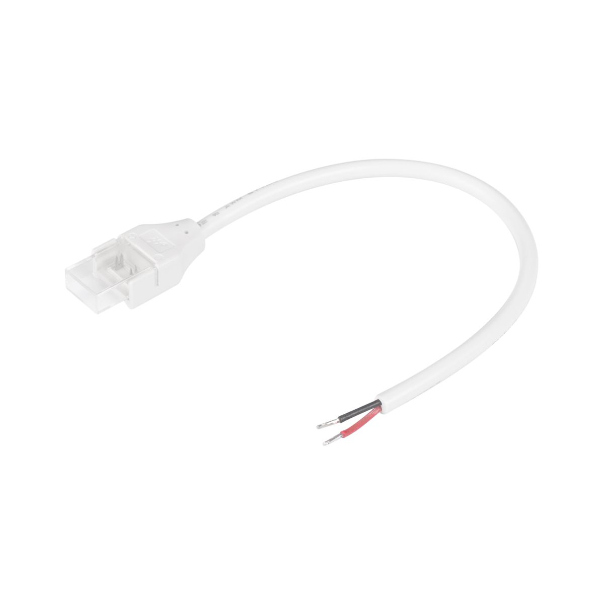 Коннектор питания COB-MONO-8mm-2pin-STW-IP68 (Прозрачный) 059151