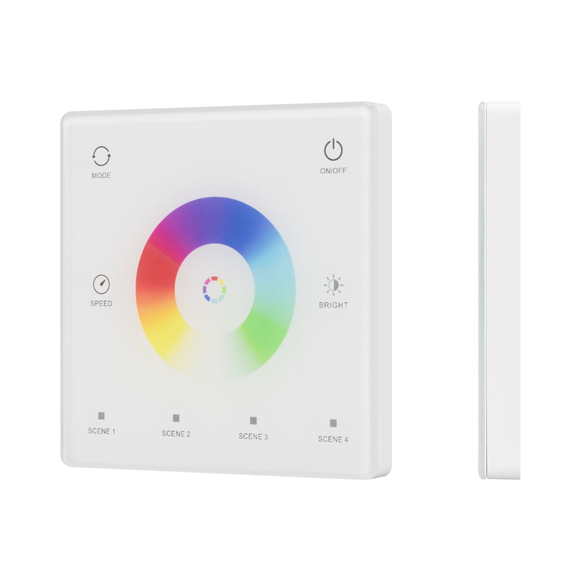Сенсорная панель SMART-SPI-801-11-4SC-RGBW-SUF White (3V, 2.4G) (IARL, IP20 Пластик) 059244