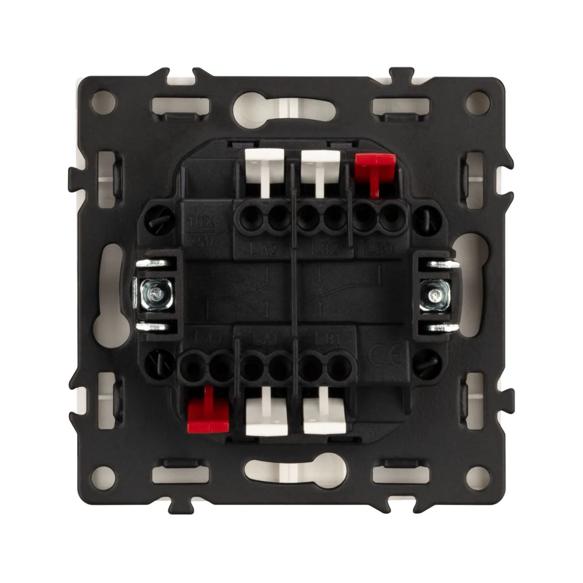 Выключатель проходной 2 кл софт-тач кашемир SWT-MKP2-SFPL-CA (250V, 10A) 059422(1)