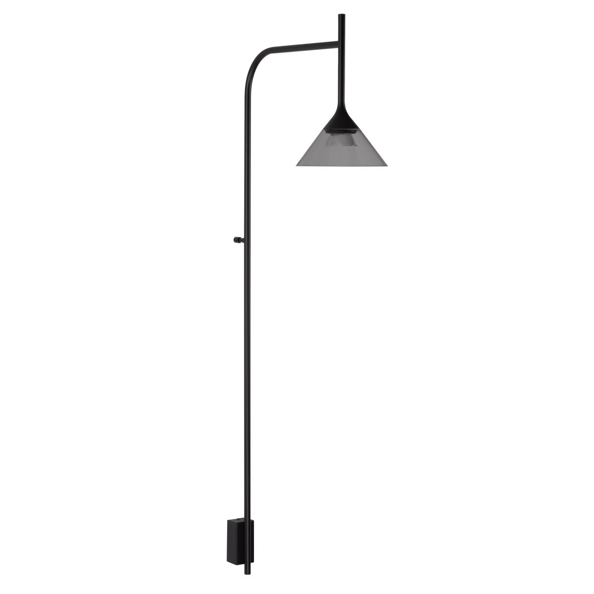 Бра SP-OMBRELLO-WALL-7W Warm3000 (BK, 30 deg, 230V) (IP20 Металл) 059591