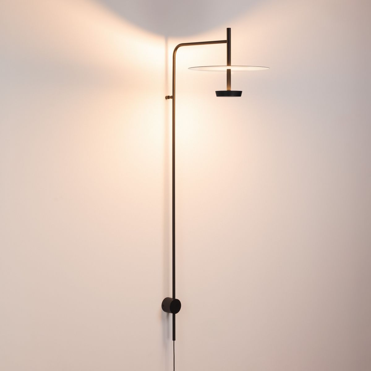 Бра SP-CAMPANA-WALL-L1200-9W Warm3000 (BK, 130 deg, 230V) (IP20 Металл) 059599