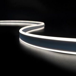 Светодиодная лента герметичная WAVE-SIDE-DOUBLE-A120-16x15mm 24V Warm3000 (15 W/m, IP67, 5m, wire x1) (Вывод боковой) 059730