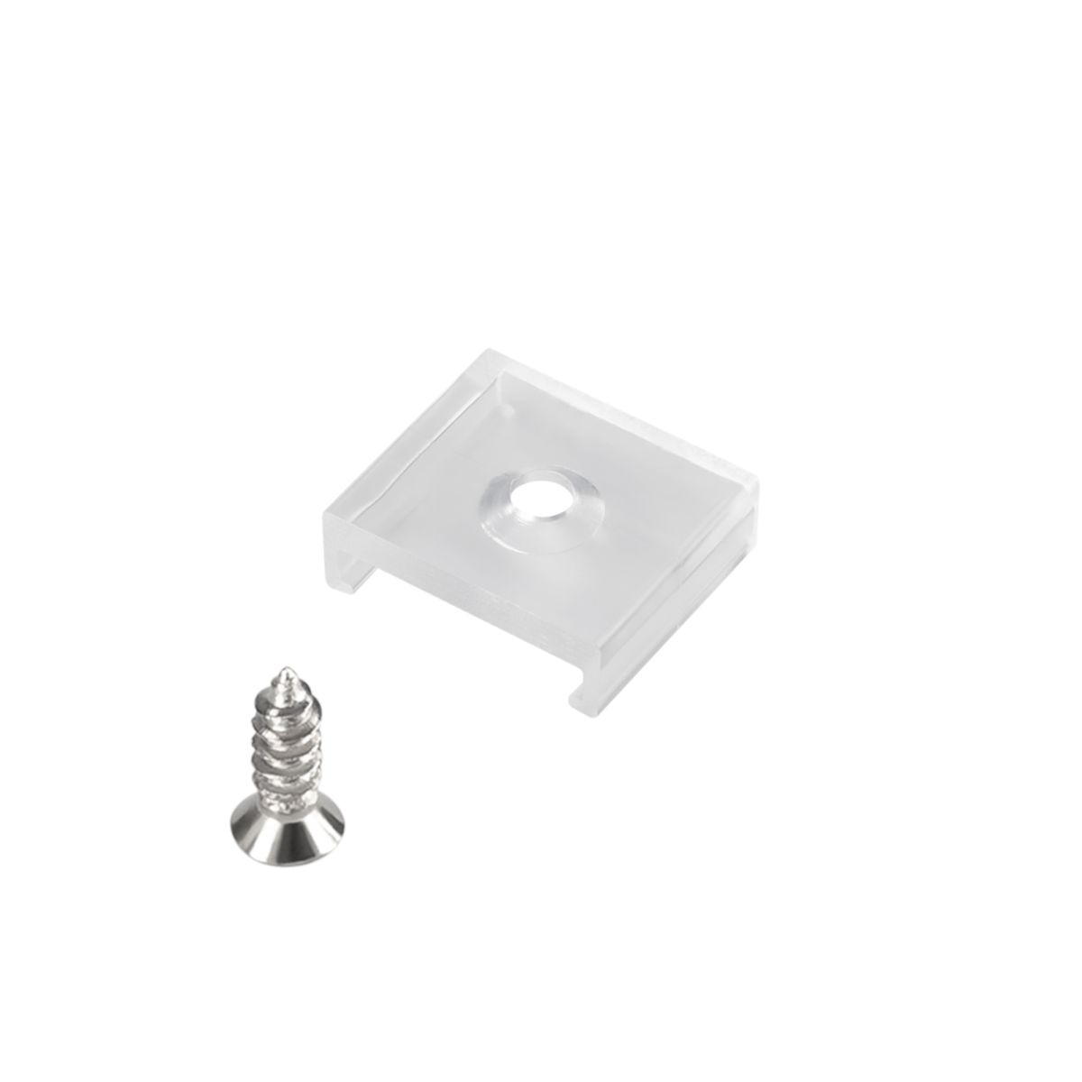 Держатель ARL-WAVE-16x15mm-CLIP-P CLEAR (Пластик) 059748
