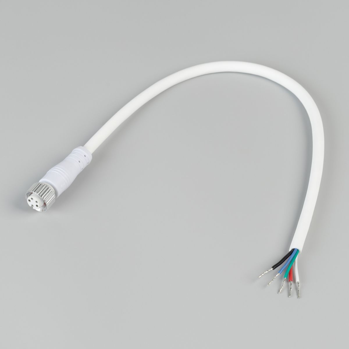 Коннектор питания ARL-WAVE-1615-CON-POWER-FEMALE-5PIN-WHT (IP67 Пластик) 060103
