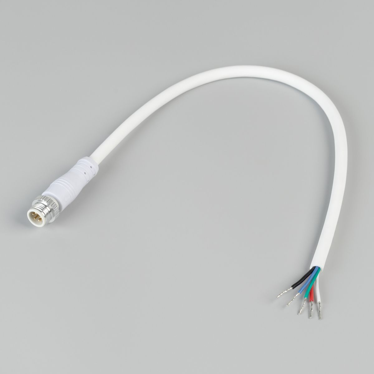 Коннектор питания ARL-WAVE-1615-CON-POWER-MALE-5PIN-WHT (IP67 Пластик) 060104