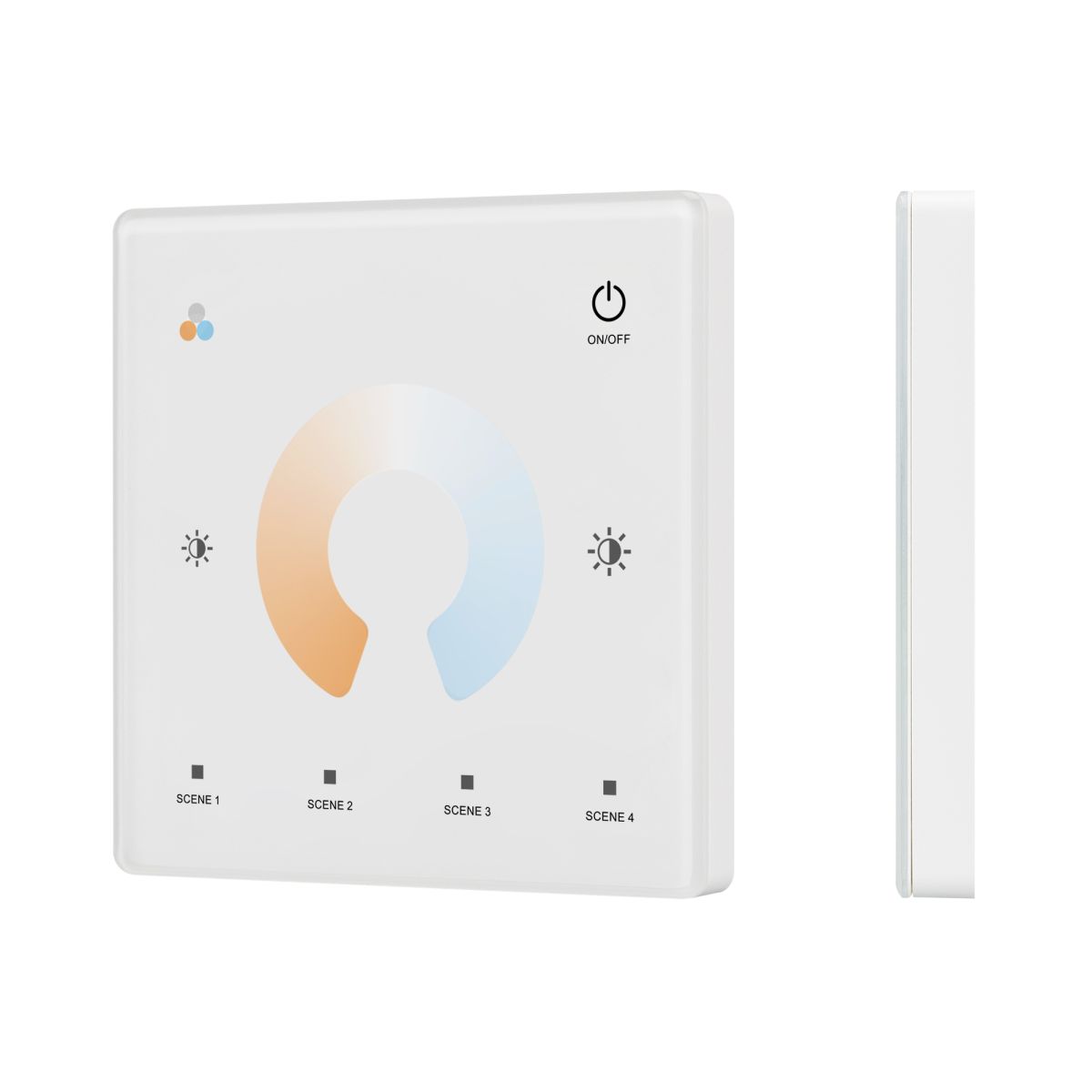 Сенсорная панель SMART-RF-801-11-1G-4SC-MIX белый (3V, 2.4G) накладная (IARL, IP20 Пластик) 060186