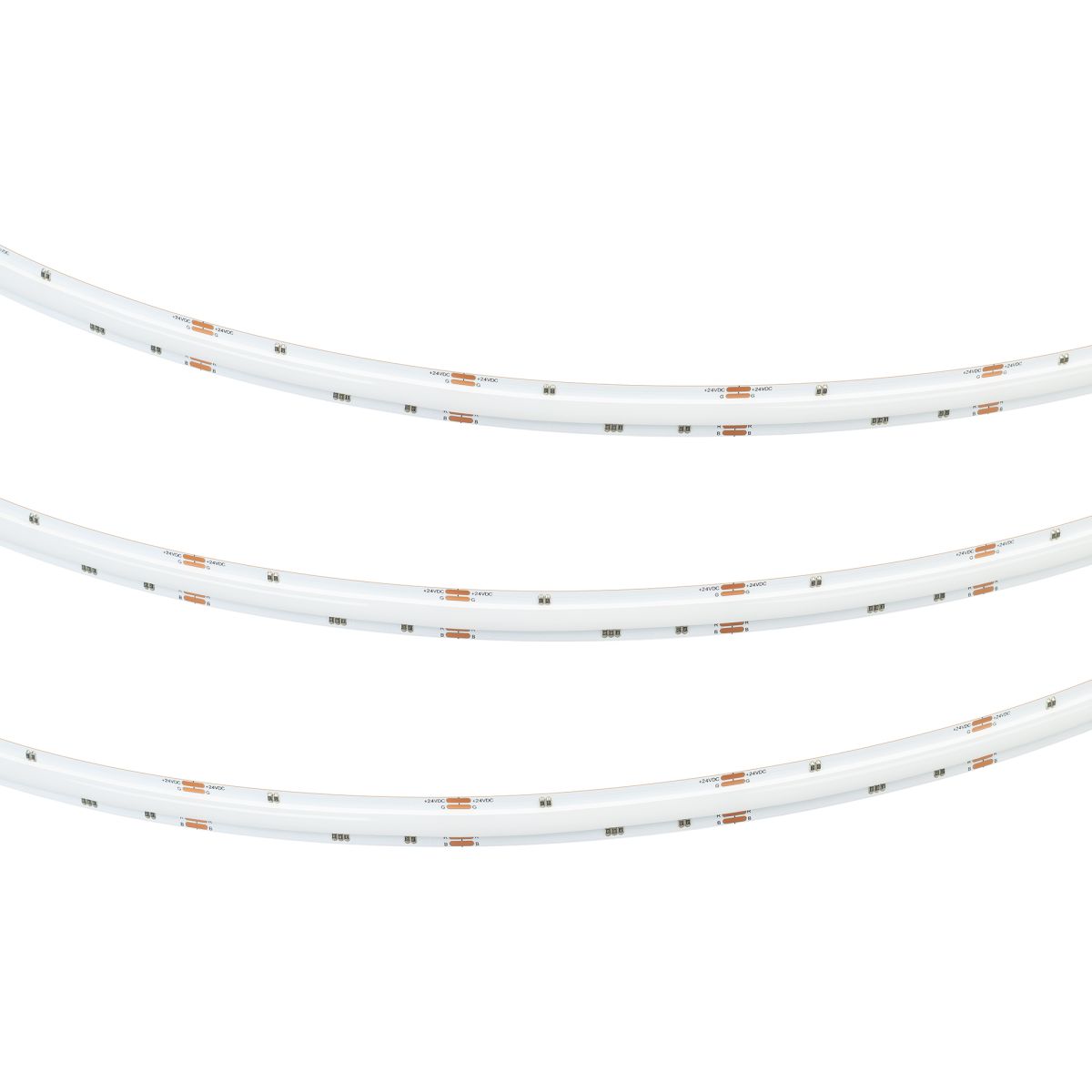Светодиодная лента COB-X1134-12mm 24V RGB (15 W/m, IP20, 5m) 060356