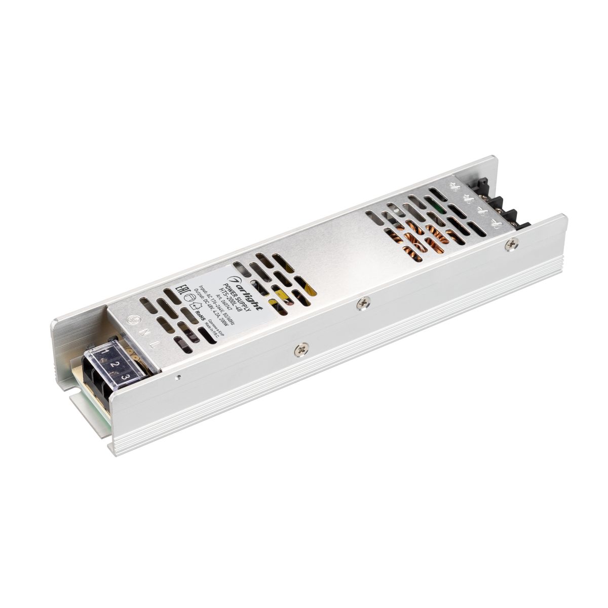 Блок питания HTS-200L-48 (48V, 4.2A, 200W) (IP20 Сетка) 060747