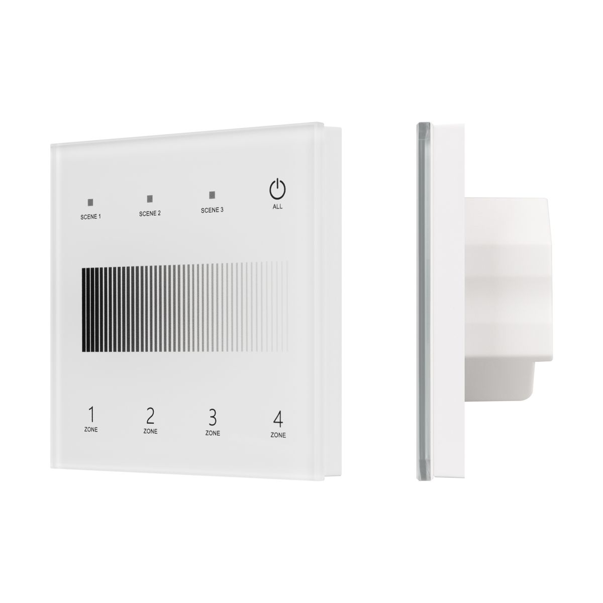 Сенсорная панель SMART-DALI-301-11-4G-3SC-DT6 Белая (230V, встраиваемая, 2.4G) (IARL, IP20 Пластик) 060790