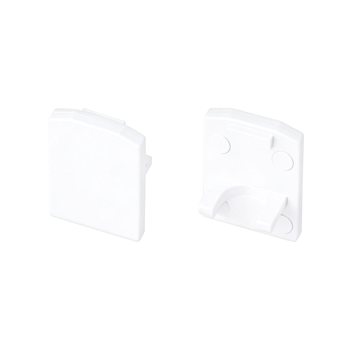 Заглушка для магнитного шинопровода 2шт MAG-MICROCOSM-CAP (WH) (IP20 Пластик) 061329