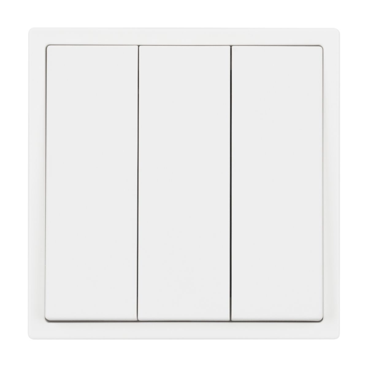 Механизм выключателя трехклавишный непроходной SWT-NOBE-MK03-SFPL-WH (230V, 10A) (Белый кварц) 061801