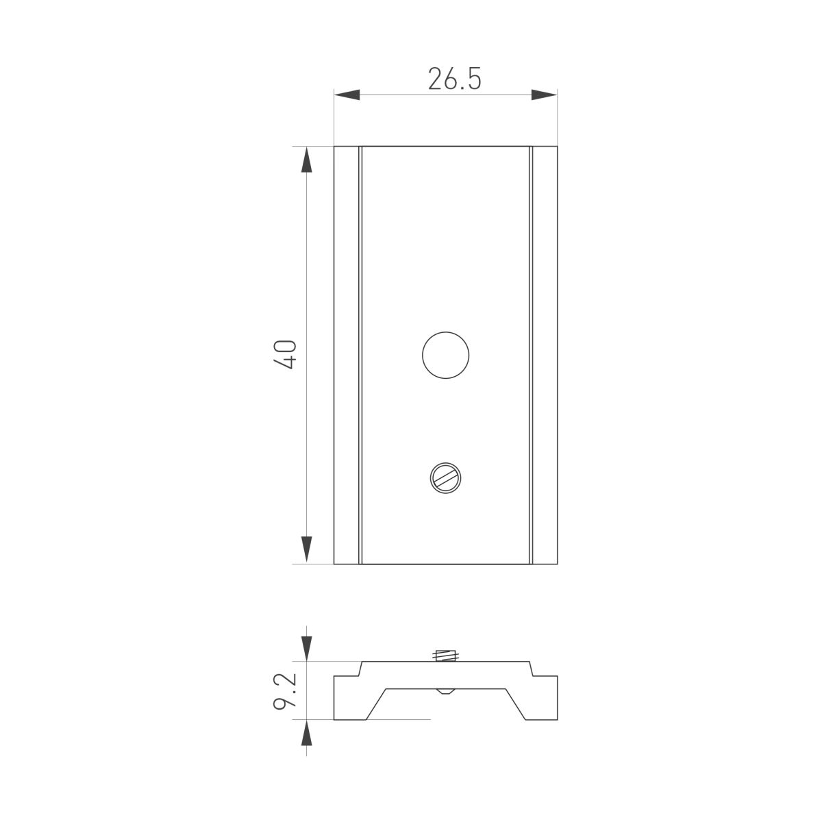 Держатель MAG-ORIENT-HOLDER (BK) (Сталь) 062607