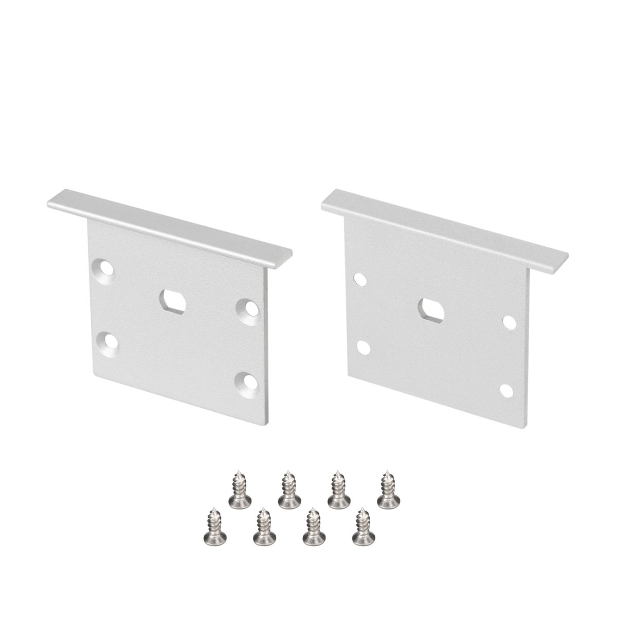 Заглушка LINIA45-F-TRAY с отверстием (Алюминий) 062740