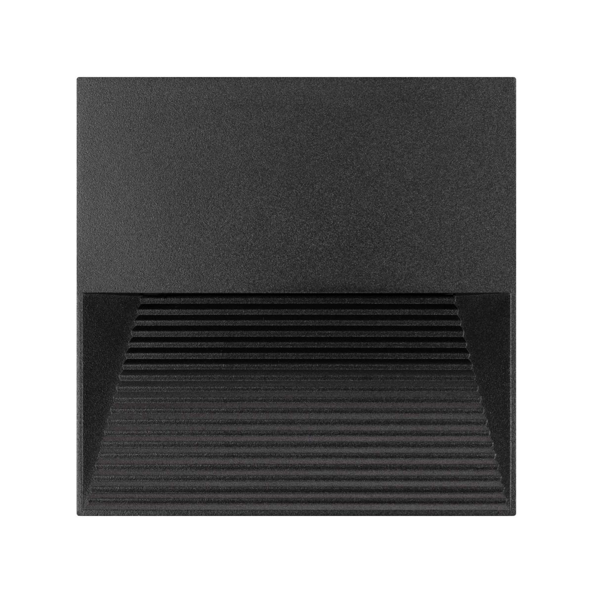 Cветильник для ступеней LGD-RIBONIK-S114x114-5W Day4000 (Черный, 50 deg, 230V) (IP65 Металл) 062919