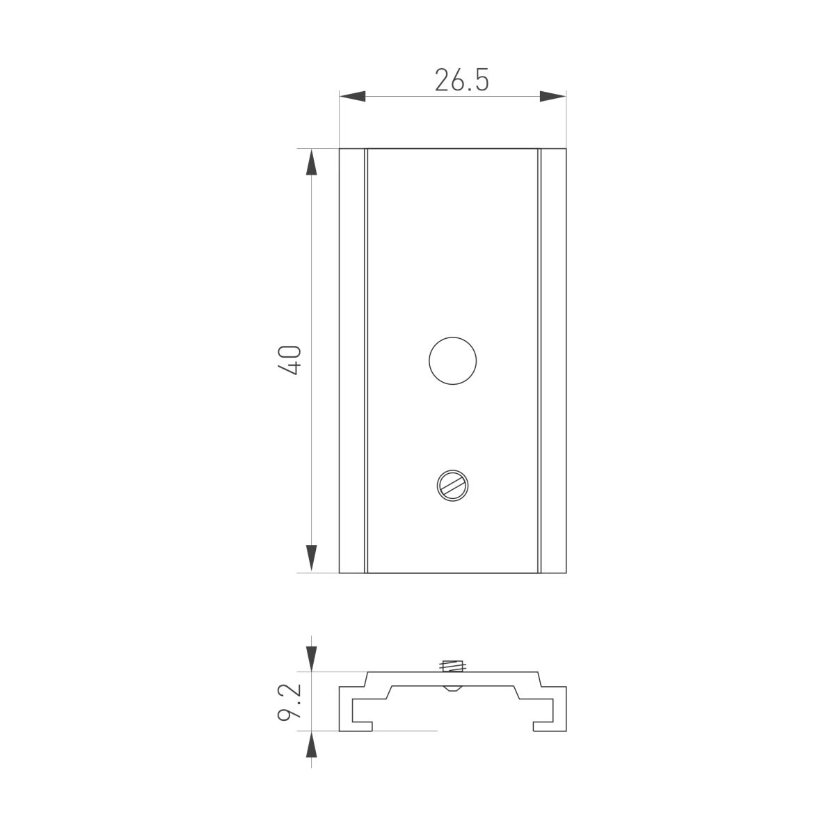 Держатель MAG-ORIENT-HOLDER-2620 (WH) (Сталь) 062965