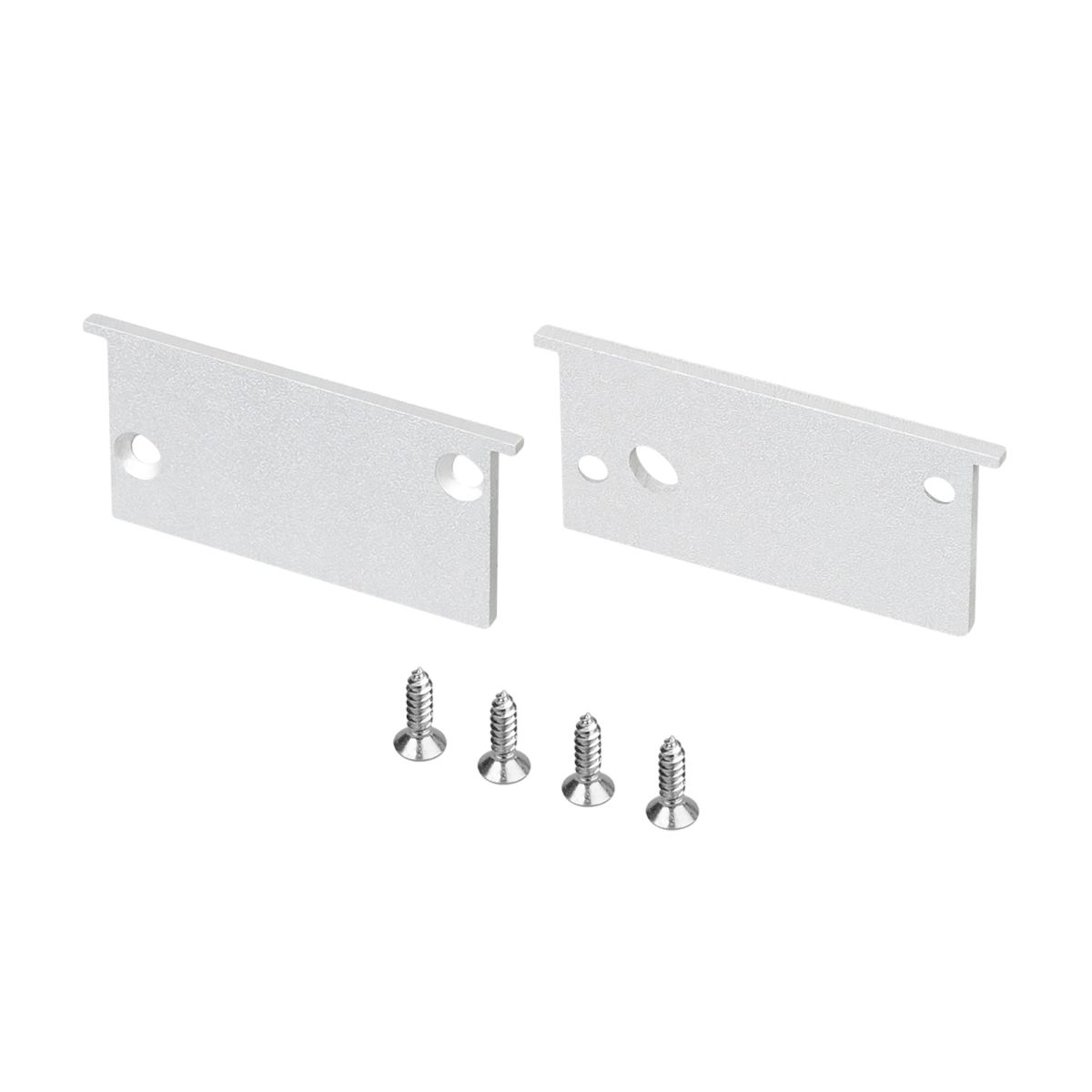 Комплект заглушек SL-BEVEL-W32-F (Алюминий) 063942