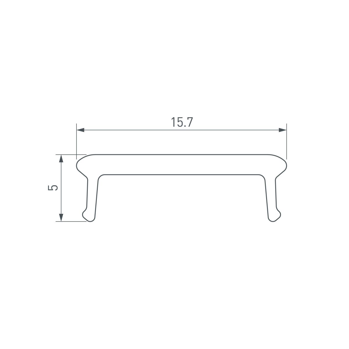 Экран призматический LINE-W16-2000 BLACK (Пластик) 063965